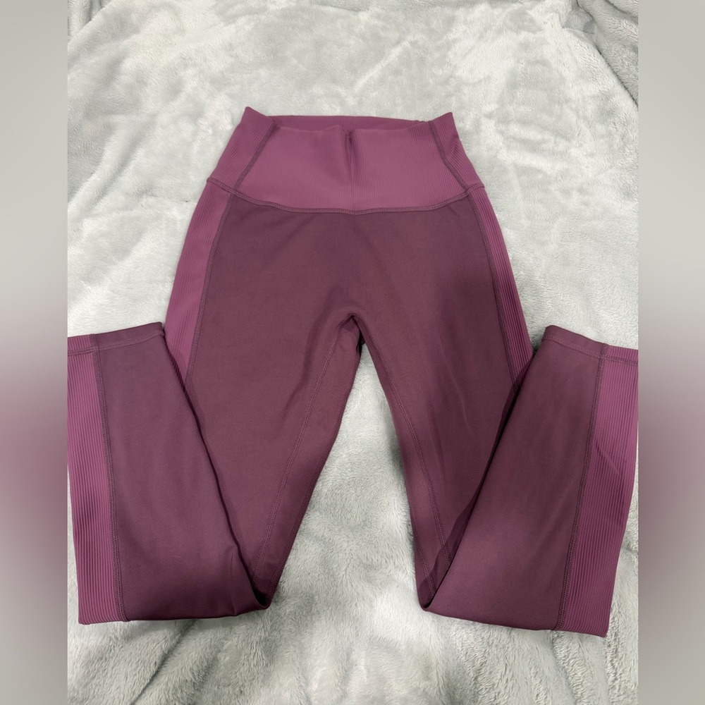 P'tula Ribbed Mauve Leggings
